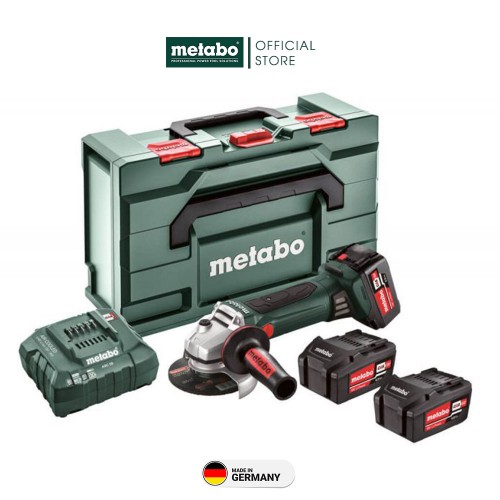 METABO W 18 LTX 125 QUICK CORDLESS ANGLE GRINDERS