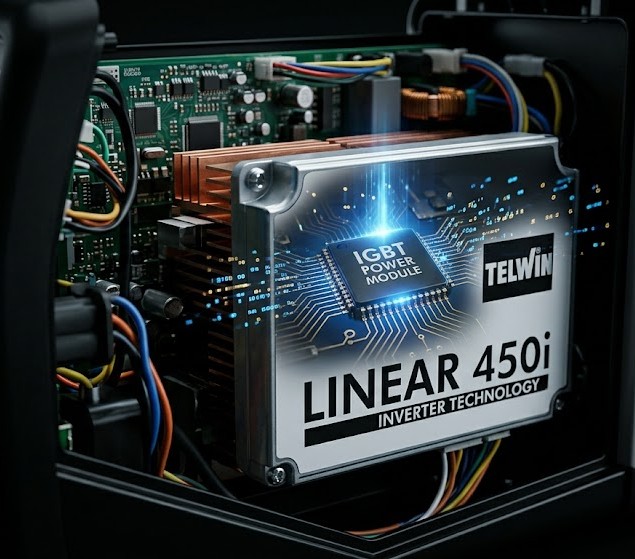Công Nghệ Inverter Đột Phá Trên Máy Hàn Telwin LINEAR 450i