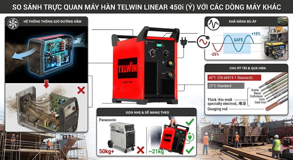 Công nghệ tản nhiệt của LINEAR 450i