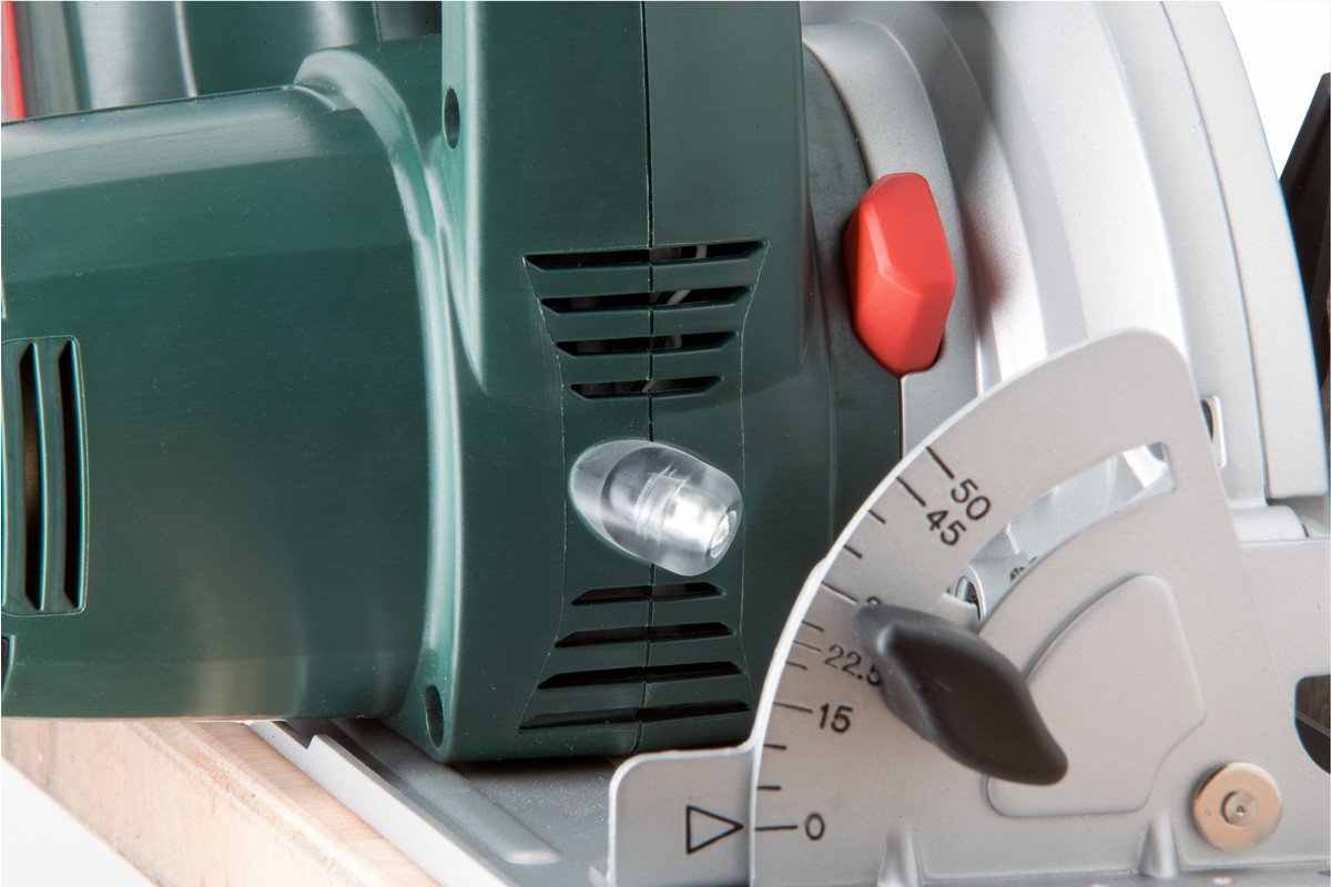Máy cưa đĩa cầm tay Metabo KSA 18 LTX trang bị đèn Led tiện dụng