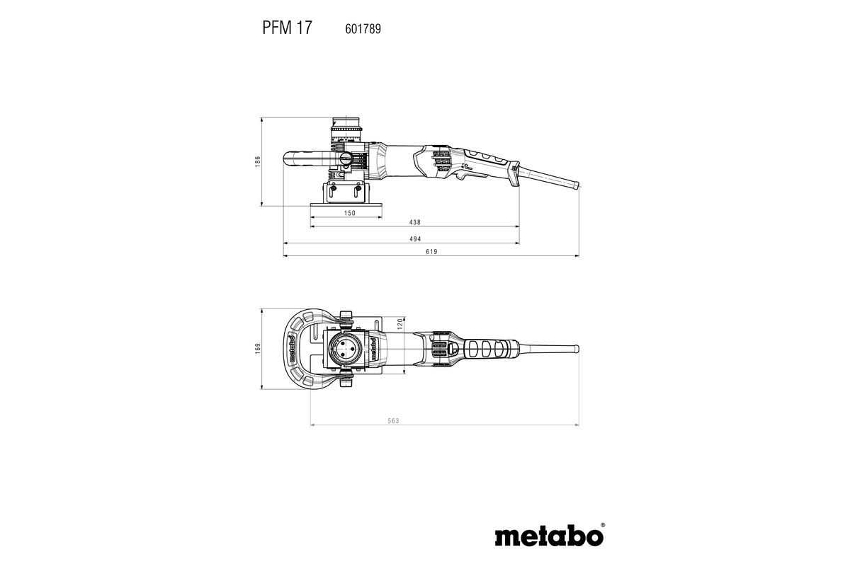 Cấu tạo máy bào mối hàn PFM 17