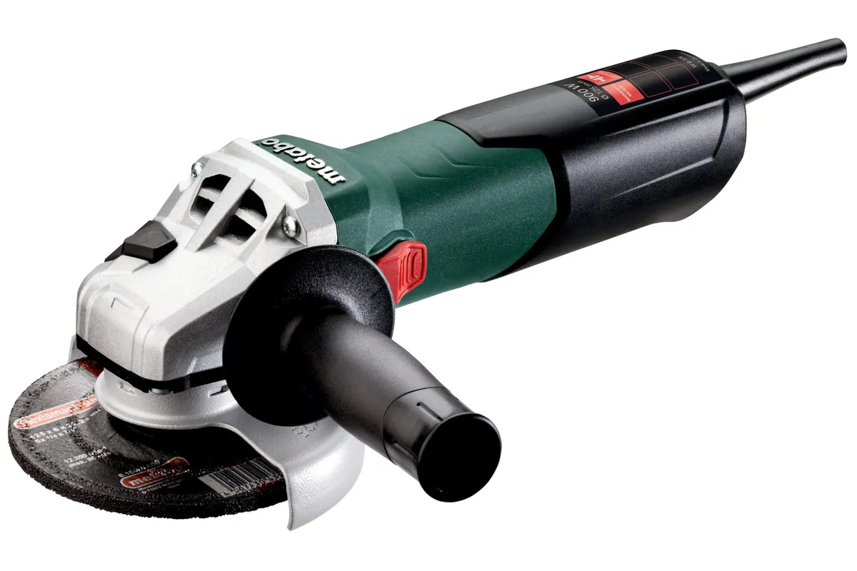 Máy mài góc W 9-125 Ø125mm nhỏ gọn với động cơ Marathon và ly hợp S-automatic
