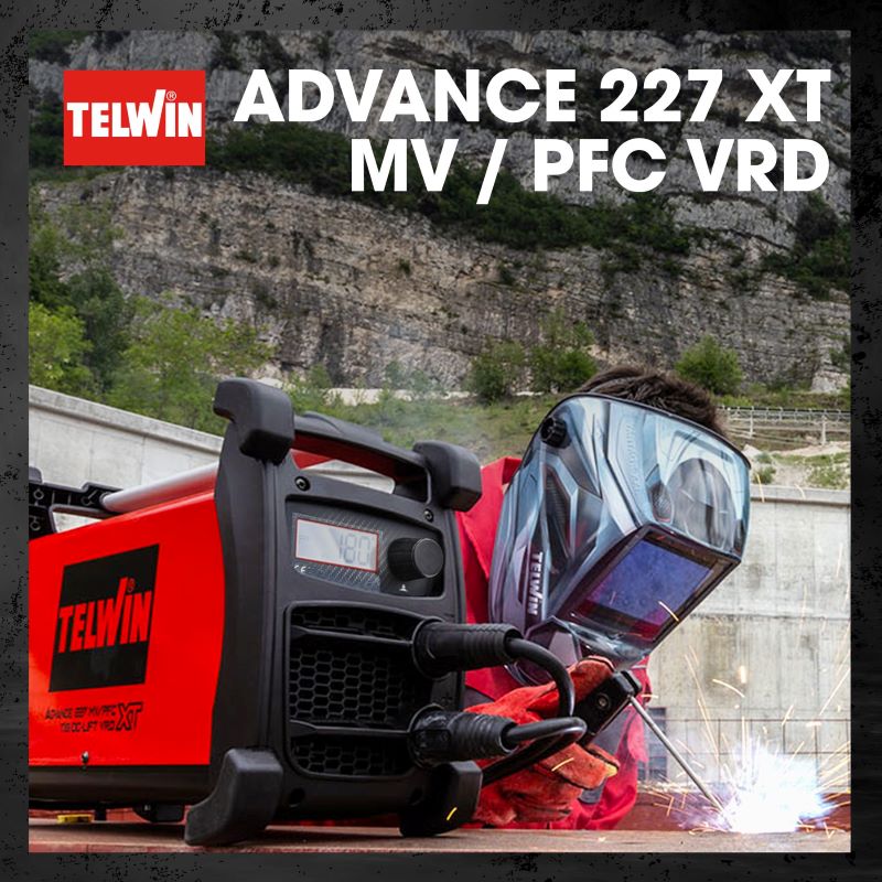 Máy hàn TIG Telwin ADVANCE 227 XT MV/PFC VRD