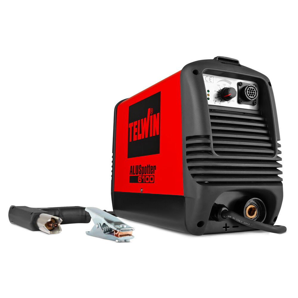 Hàn mạnh mẽ Máy hàn bu lông Telwin ALUSPOTTER 6100 