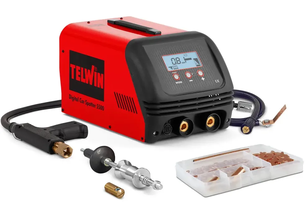 TELWIN DIGITAL CAR SPOTTER 5500 230V + ACC. chính hãng TELWIN - đầy đủ phụ kiện đi kèm
