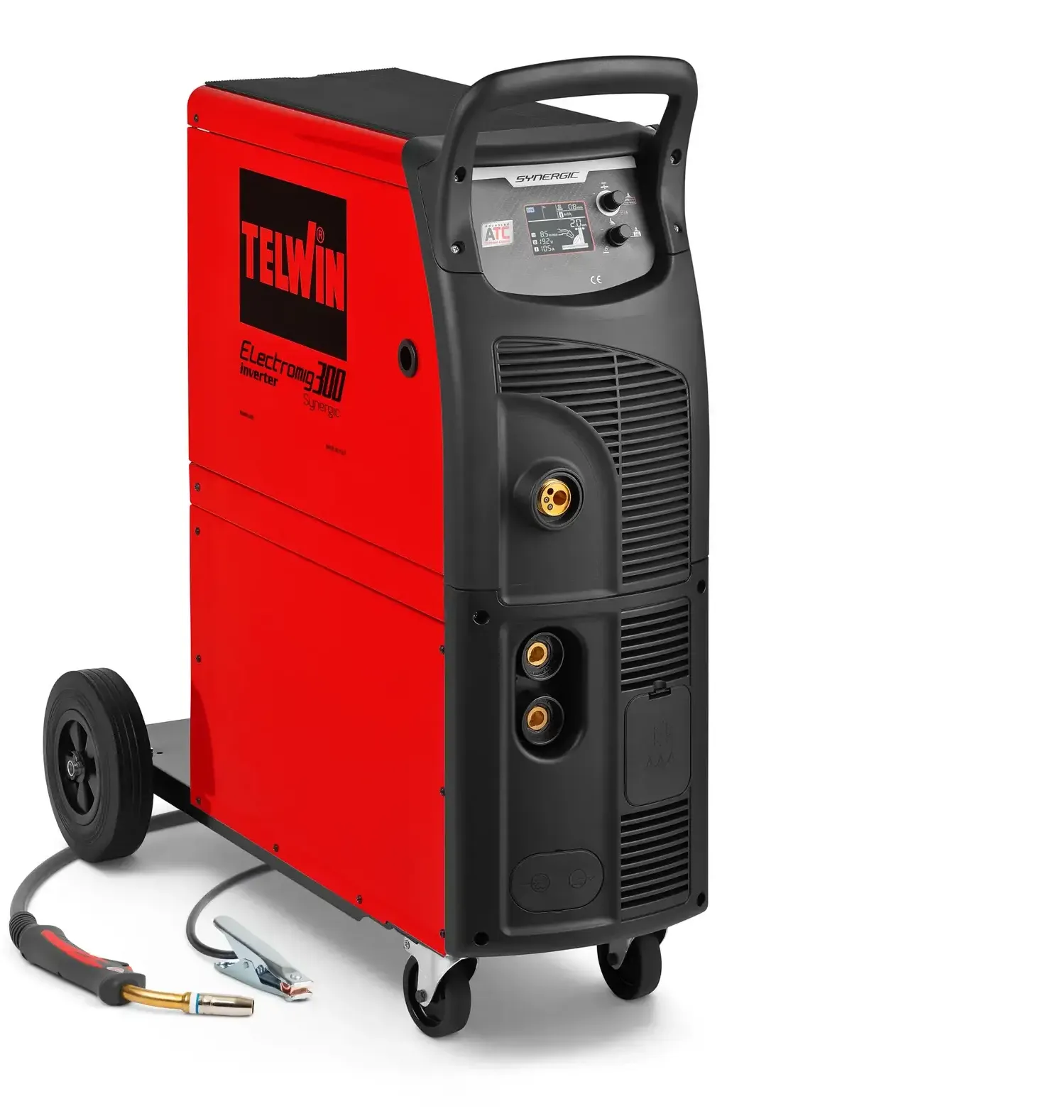 ELECTROMIG 300 SYNERGIC bảng điều khiển LCD trực quan và hệ thống hàn đa quy trình tích hợp