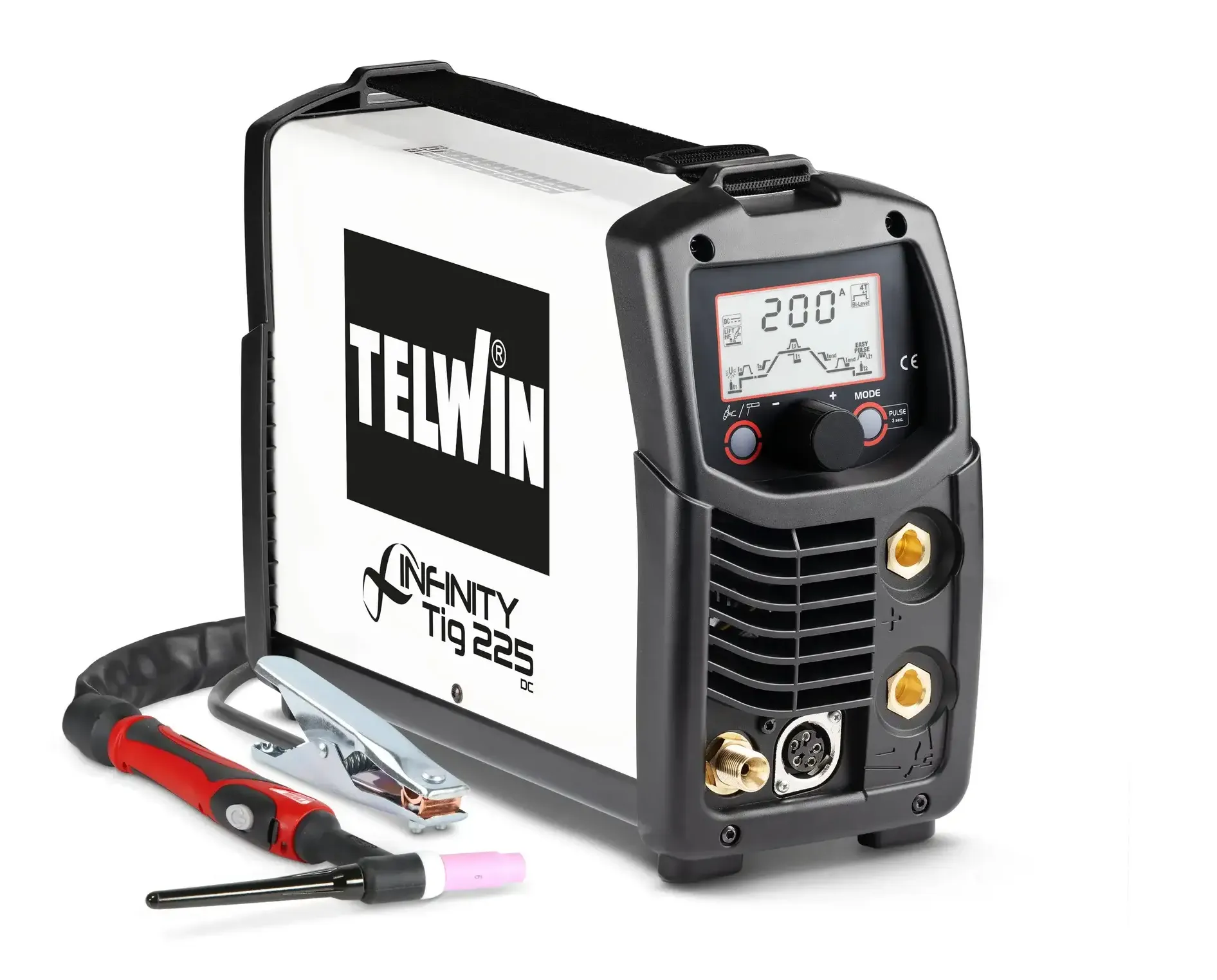 INFINITY TIG 225 DC + ACC điều khiển số, mỏ TIG và cáp mass đi kèm
