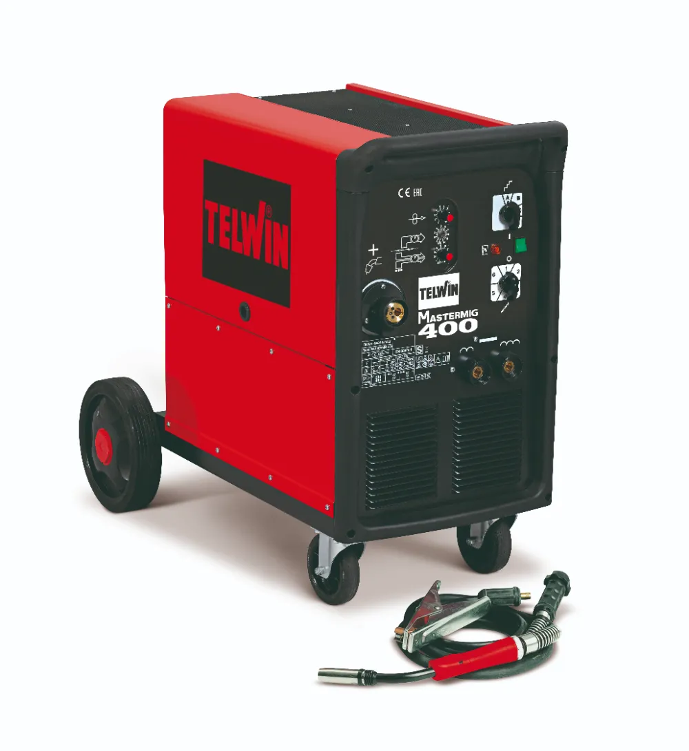MASTERMIG 400 với bộ cấp dây tháo rời và bệ di chuyển