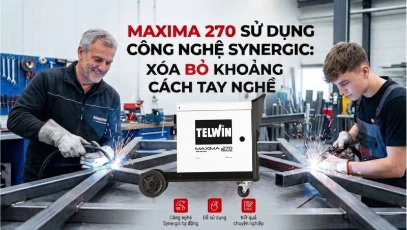 Maxima 270 Sử Dụng Công Nghệ Synergic