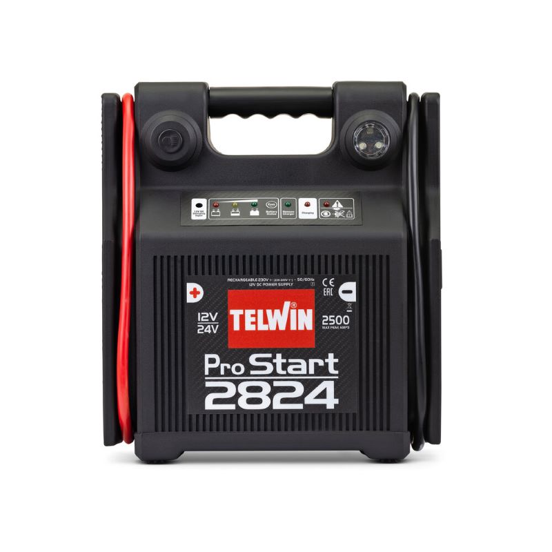 hệ thống cảnh báo Máy khởi động ắc quy TELWIN PRO START 2824