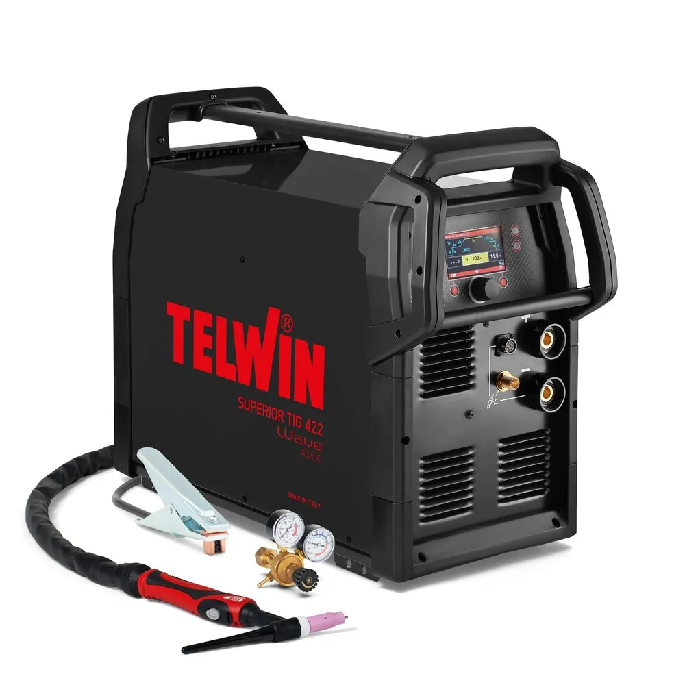 SUPERIOR TIG 422 WAVE AC/DC + ACC là máy hàn Inverter TIG AC/DC HF/Lift chính hãng