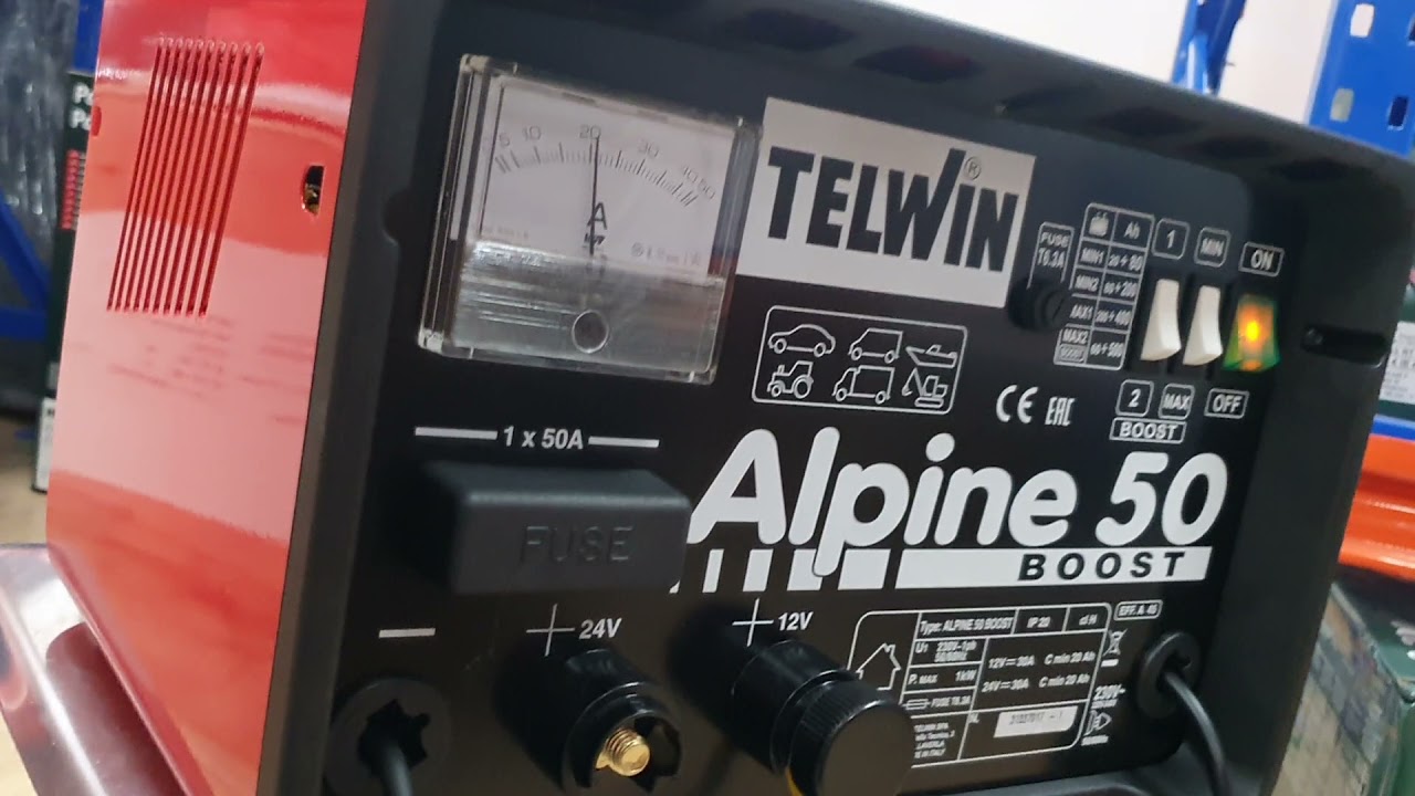 Bảo vệ Bộ sạc bình ắc quy Telwin ALPINE 50 BOOST