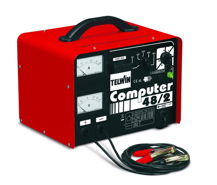 COMPUTER 48/2 là máy sạc ắc quy chuyên nghiệp chính hãng của Telwin