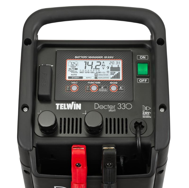 màn hình LCD máy sạc doctor start 330